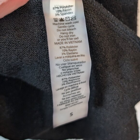 LuLaRoe Shirley Cardigan, size S, new but without tags, classic black - Picture 3 of 5